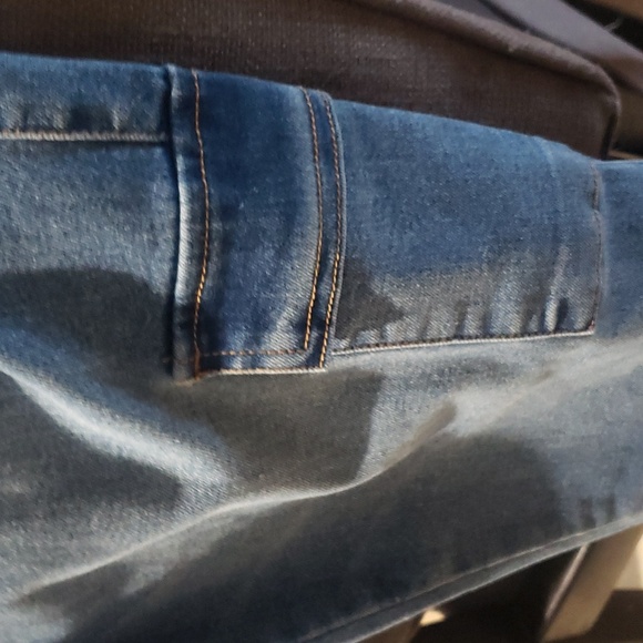 RE generation cargo skinny mid rise jeans - Picture 6 of 6
